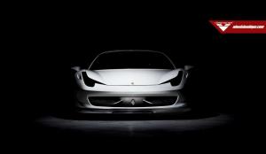 2014 Ferrari 458 Italia White by Vorsteiner