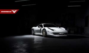 2014 Ferrari 458 Italia White by Vorsteiner