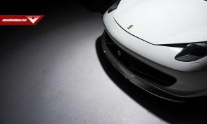 2014 Ferrari 458 Italia White by Vorsteiner