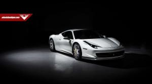 2014 Ferrari 458 Italia White by Vorsteiner
