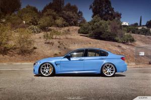 2014 BMW M3 on MORR Wheels