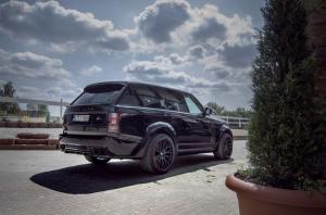 2014 Land Rover Range Rover CLR R Carbon Black by Lumma Design