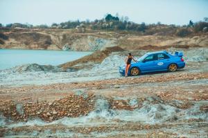 Её любимый автомобиль Subaru