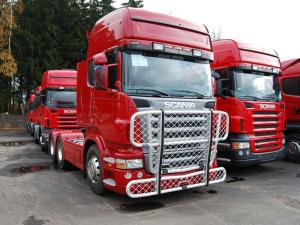Перевозка грузов на седельных тягачах Scania