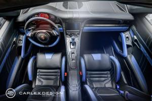 2014 Porsche 911 Blue Electric by Carlex Design