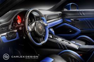2014 Porsche 911 Blue Electric by Carlex Design
