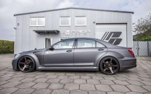 2014 Mercedes-Benz S-Class Black Edition V3 Widebody Aero-Kit by Prior-Design