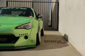 2014 Subaru BRZ RocketBunny by Impressive Wrap