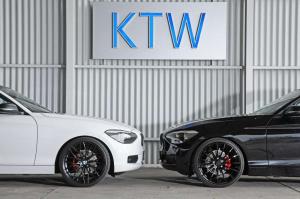 2014 BMW 116i Black & White by KTW Tuning