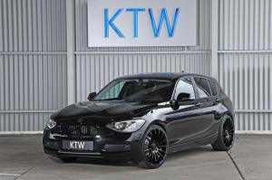 2014 BMW 116i Black by KTW Tuning