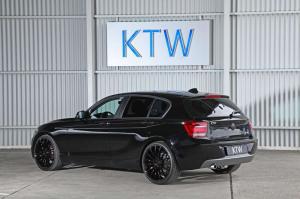 2014 BMW 116i Black by KTW Tuning
