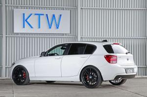 2014 BMW 116i White by KTW Tuning