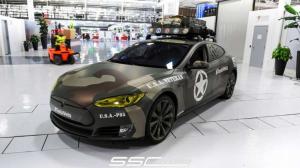 Электрокар Tesla Model S стал военным