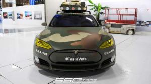 2014 Tesla Model S TeslaVets Project by SS Customs