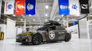 2014 Tesla Model S TeslaVets Project by SS Customs