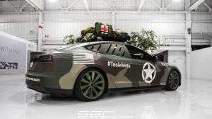 2014 Tesla Model S TeslaVets Project by SS Customs