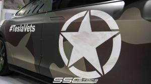 2014 Tesla Model S TeslaVets Project by SS Customs