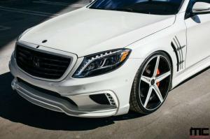 2014 Mercedes-Benz S550 by MC Customs and Savini Wheels