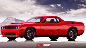 2014 Dodge Challenger SRT Supercharged Pickup by X-Tom Design