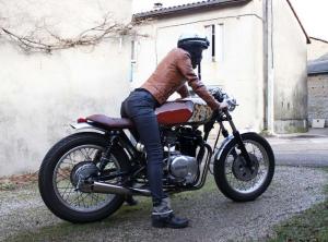 1989 Yamaha XS400 Cafe Racer