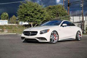 Mercedes-Benz S63 AMG Coupe примерил новые диски Forgiato Fondare-ECL
