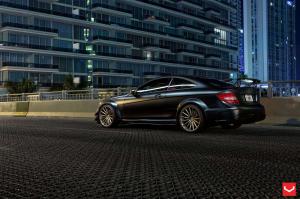 2014 Mercedes-Benz C63 Black Series on Vossen Wheels