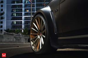 2014 Mercedes-Benz C63 Black Series on Vossen Wheels
