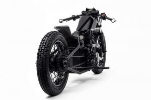 2014 Royal Enfield 350 Nevermore Bobber by Mean Green Customs