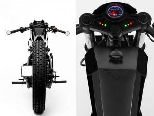 2014 Royal Enfield 350 Nevermore Bobber by Mean Green Customs