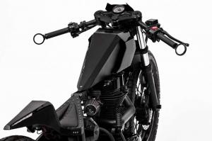 2014 Royal Enfield 350 Nevermore Bobber by Mean Green Customs