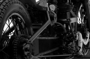 2014 Royal Enfield 350 Nevermore Bobber by Mean Green Customs