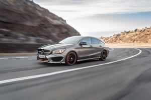 2015 Mercedes-Benz CLA250 4Matic Shooting Brake AMG Sports Package Orange Art