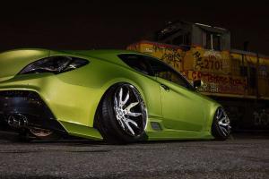 2014 Hyundai Genesis Coupe by Forgiato Wheels