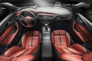 2014 Audi A6 Honeycomb Interior by Carlex Design