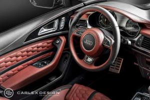 2014 Audi A6 Honeycomb Interior by Carlex Design