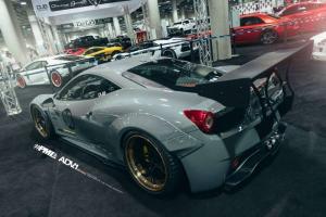 2014 Ferrari 458 Italia by Liberty Walk and Platinum Motorsport on ADV.1 Wheels