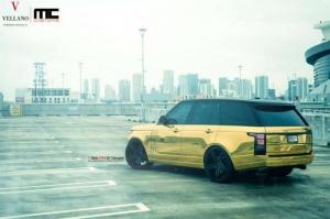 2014 Land Rover Range Rover Gold by MC Customs