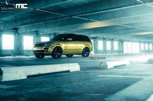 2014 Land Rover Range Rover Gold by MC Customs
