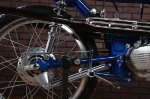 1969 Suzuki T125 Stinger Cafe Racer by Air-Tech Streamlining