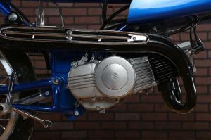 1969 Suzuki T125 Stinger Cafe Racer by Air-Tech Streamlining