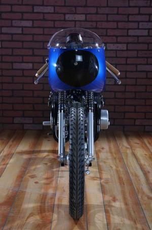 1969 Suzuki T125 Stinger Cafe Racer by Air-Tech Streamlining