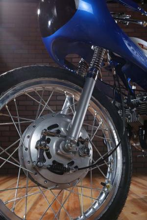 1969 Suzuki T125 Stinger Cafe Racer by Air-Tech Streamlining