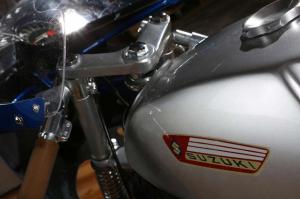 1969 Suzuki T125 Stinger Cafe Racer by Air-Tech Streamlining