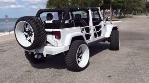 2014 Jeep Wrangler by Underground AV on Forgiato Wheels