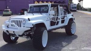 2014 Jeep Wrangler by Underground AV on Forgiato Wheels