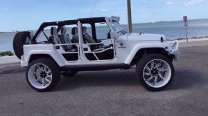 2014 Jeep Wrangler by Underground AV on Forgiato Wheels