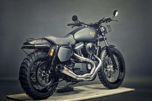 2014 Harley-Davidson XL1200 Sportster Renard Stealth Bomber by Renard Speed Shop
