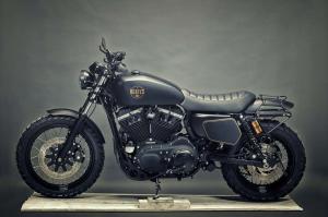 2014 Harley-Davidson XL1200 Sportster Renard Stealth Bomber by Renard Speed Shop