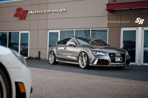 Audi RS7 примерил колесные диски PUR RS07