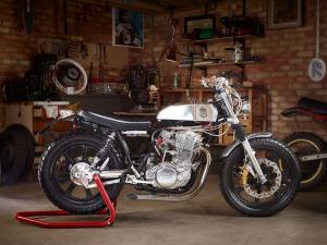 1979 Yamaha SR500 Custom by Volts Mechanix